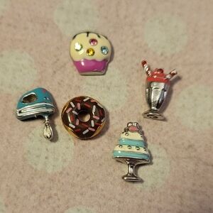 Origami Owl Charm Set Of 5
